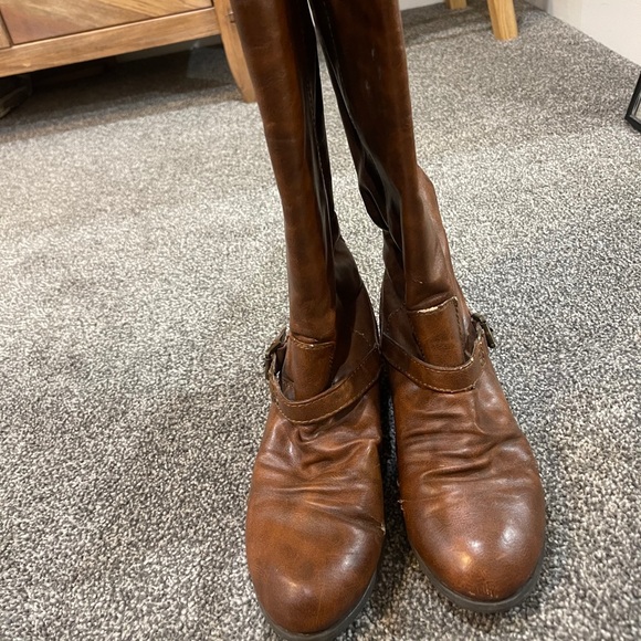 Brash branded brown boots size 6 in womans - Picture 3 of 6